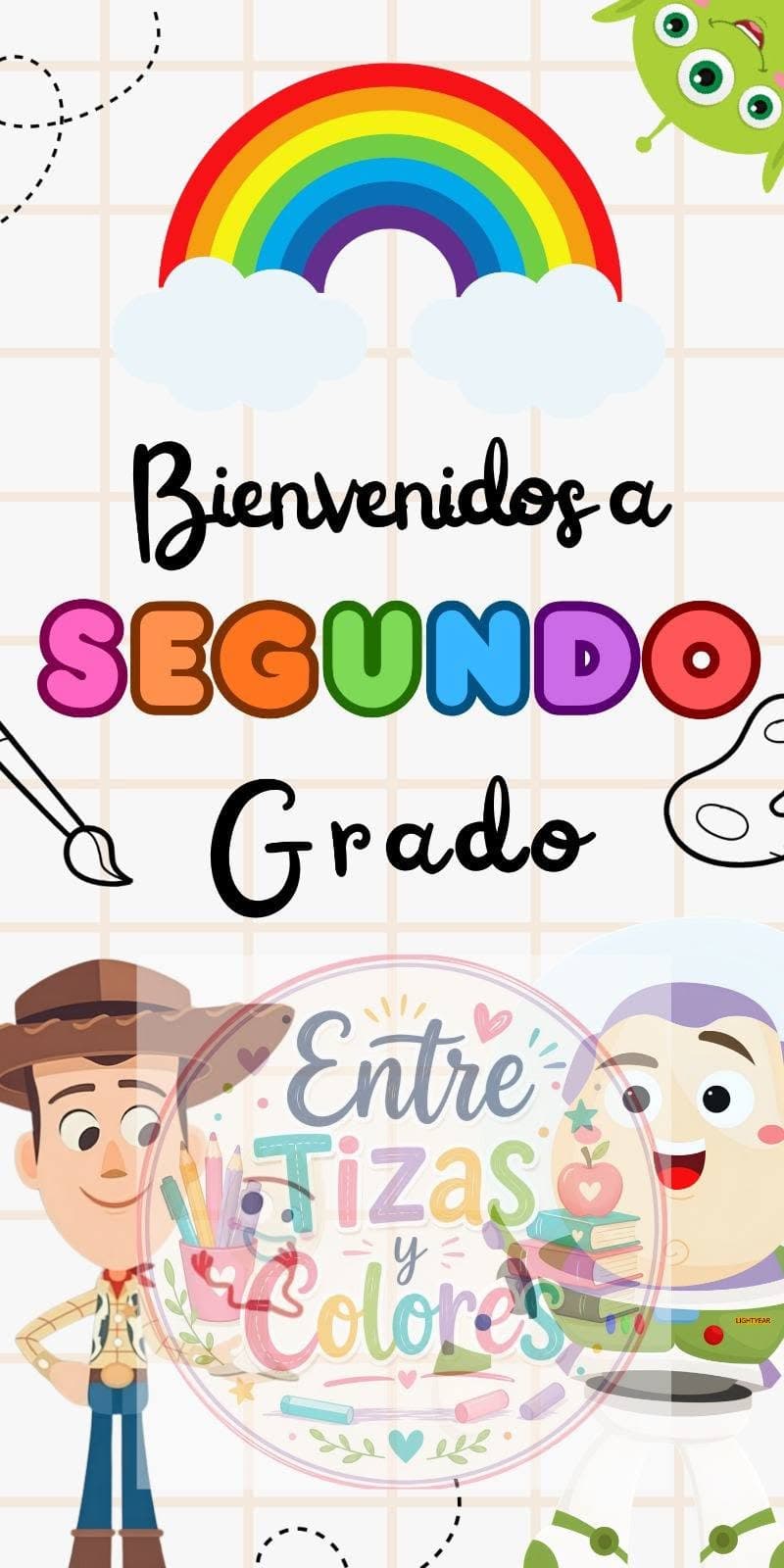 Cartel de bienvenida ToyStory 🤠🚀 miniatura 2
