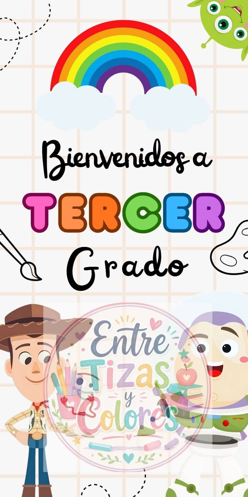 Cartel de bienvenida ToyStory 🤠🚀 miniatura 3